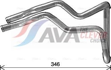 Радиатор отопителя (печки) AVA для Hyundai Elantra IV (HD) 2006-2011. Артикул HY6482