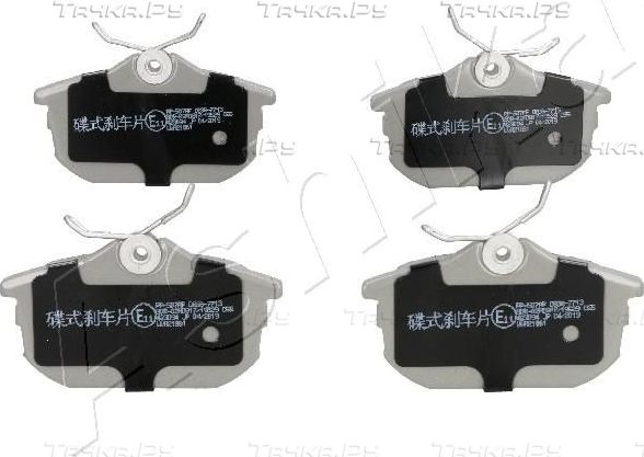 Тормозные колодки ASHIKA задние для Smart Forfour I ((W454) 2004-2006. Артикул 51-05-507