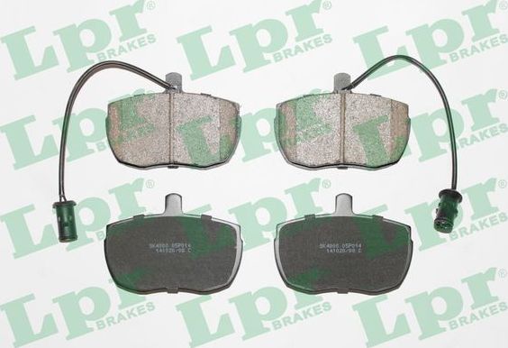 Тормозные колодки LPR. Артикул 05P014