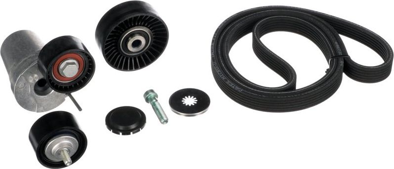 Приводной ремень поликлиновой с роликами (комплект) Gates Micro-V®. Артикул K036DPK1698