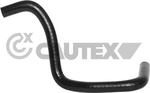 Патрубок радиатора (системы охлаждения) Cautex для Opel Corsa D 2006-2014. Артикул 753307