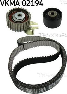 Ремень ГРМ с роликами (комплект) SKF для Fiat Grande Punto 2005-2012. Артикул VKMA 02194