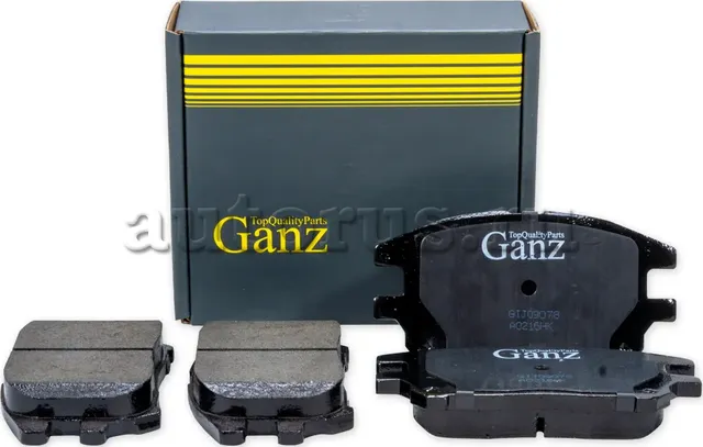 Колодки торм.пер. (Ganz) Ganz. Артикул GIJ09078