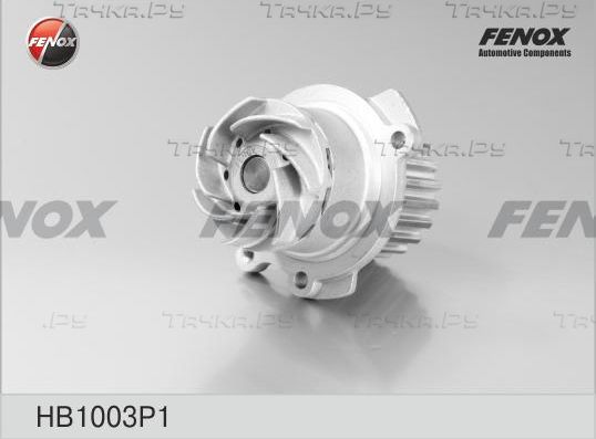 Помпа (водяной насос) Fenox для ВАЗ 2112 1995-2011. Артикул HB1003P1