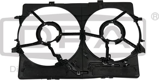Вентилятор радиатора двигателя DPA для Audi A4 IV (B8) 2007-2015. Артикул 81210649702