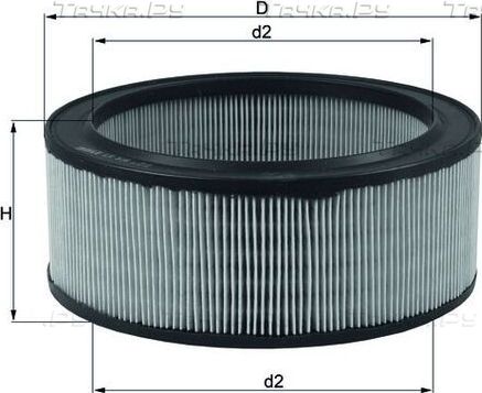 Воздушный фильтр Mahle. Артикул LX 516
