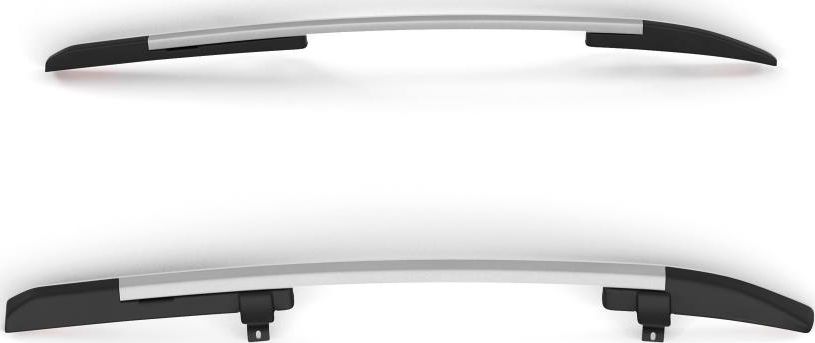 Рейлинги PT Group Комфорт Усиленные для Lada Kalina I, II хэтчбек 2004-2018 Серебристый муар. Артикул LKX-04-551522.46