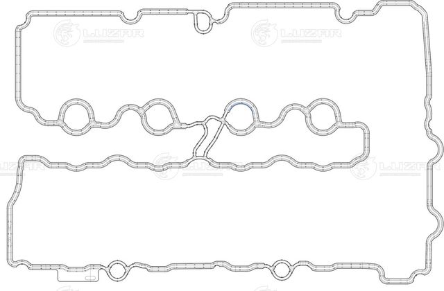 Прокладка клапанной крышки 441724 Luzar. Артикул LES 22603