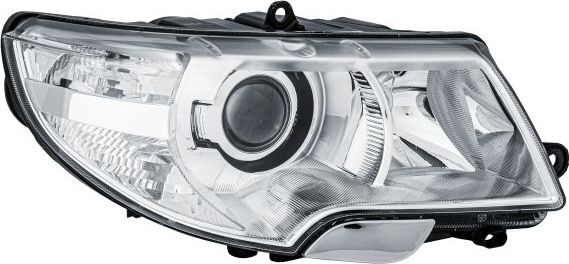 Фара передняя основная Hella правая для Skoda Superb II 2008-2013. Артикул 1ZS 247 047-341
