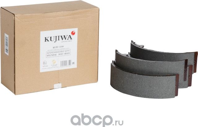 Колодки тормозные барабанные KUD3350 KUJIWA 583054BA20 HYUNDAI/KIA. Артикул KUD3350
