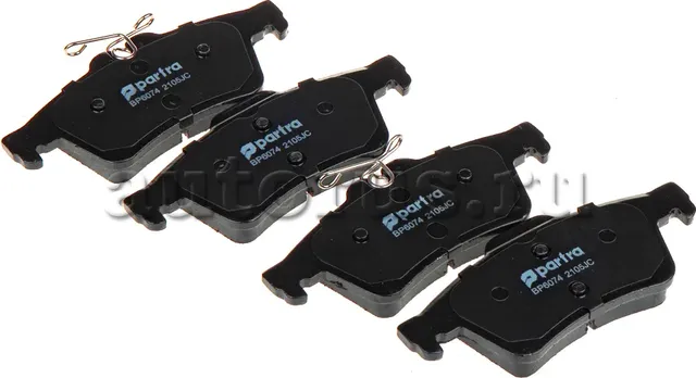 Колодки тормозные дисковые | перед прав/лев | (Partra) Partra. Артикул BP6074