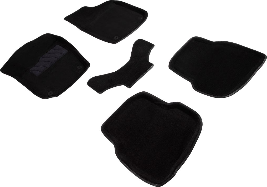 Коврики Seintex 3D ворсовые для салона Volkswagen Polo V седан 2010-2026. Артикул 83734
