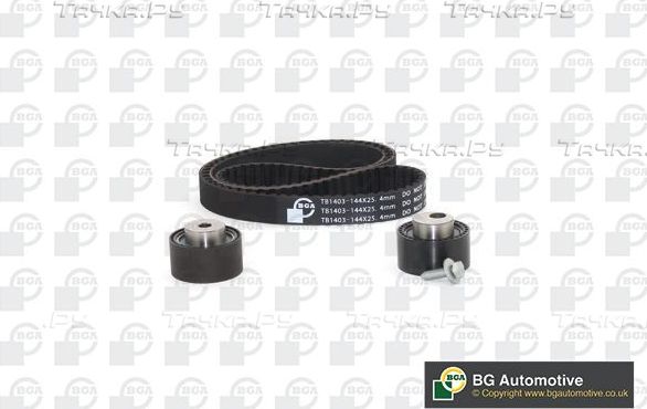 Ремень ГРМ с роликами (комплект) BGA для Suzuki Grand Vitara II 2001-2005. Артикул TB1403K