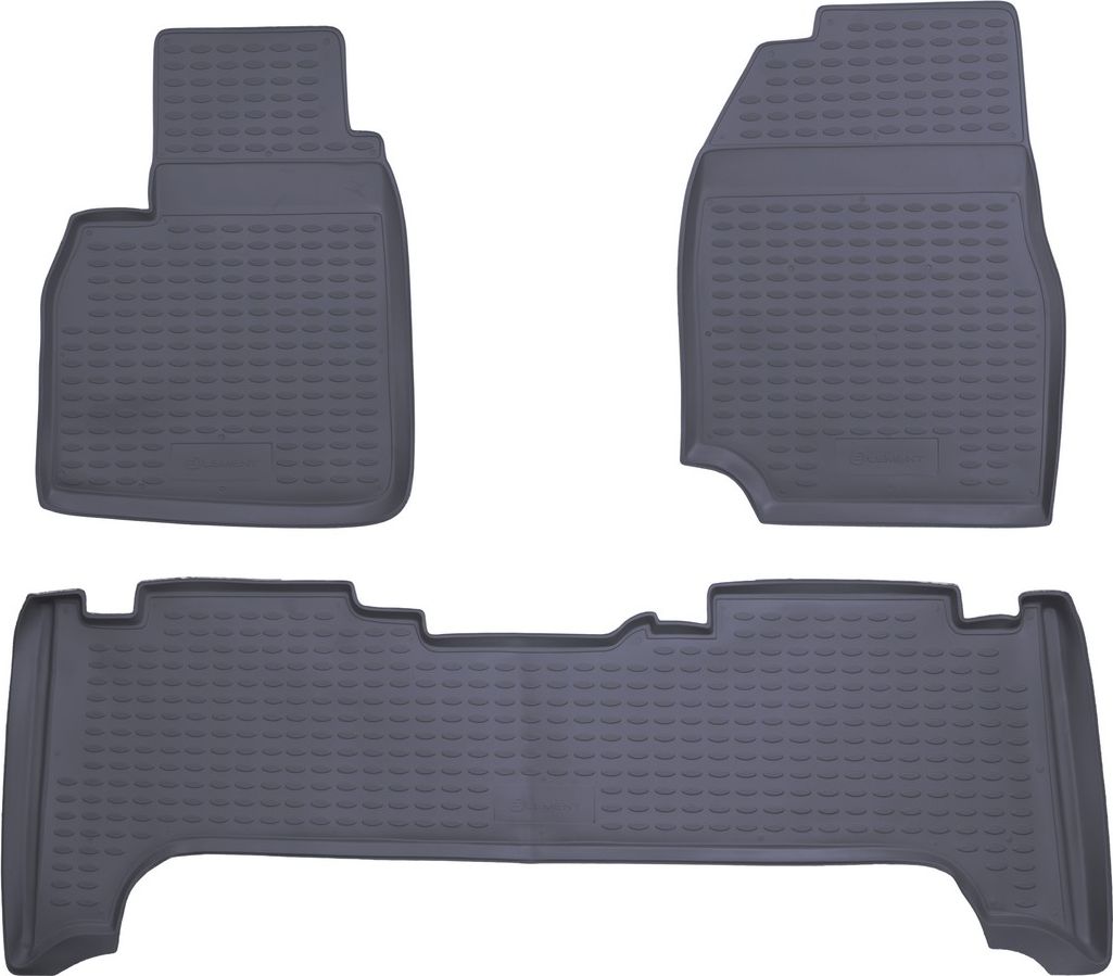 Коврики Element для салона Toyota Land Cruiser 100 1998-2007 СЕРЫЕ. Артикул NLC.48.06.211k