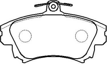 Тормозные колодки HSB. Артикул HP9291