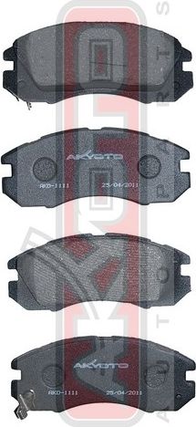 Тормозные колодки Akyoto Packing AKYOTO. Артикул AKD-1111