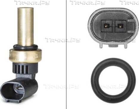 Датчик температуры охлаждающей жидкости Hella. Артикул 6PT 358 058-181