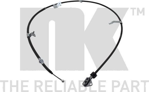 Трос ручника (тросик ручного тормоза) NK. Артикул 9045204