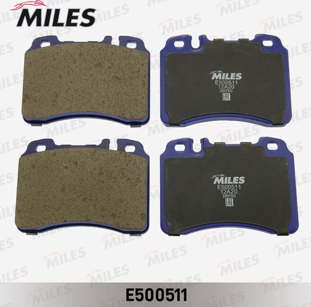 Тормозные колодки Miles (Керамика). Артикул E500511