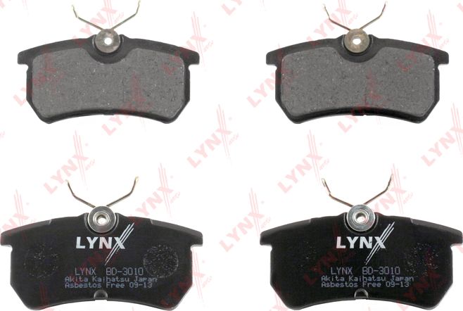 Тормозные колодки LYNXauto. Артикул BD-3010