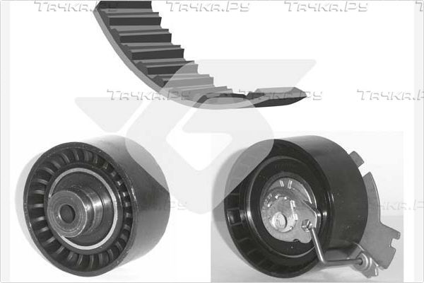 Ремень ГРМ с роликами (комплект) Hutchinson для Peugeot 1007 2005-2010. Артикул KH 281
