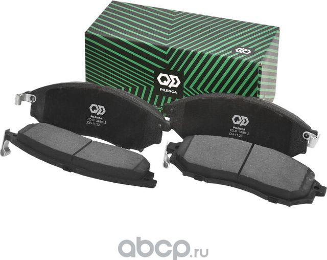 Колодки тормозные дисковые передние (Pilenga). Артикул FDP3489S