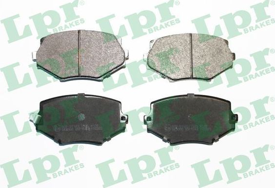 Тормозные колодки LPR передние для Mazda MX-5 II (NB) 2002-2005. Артикул 05P1043