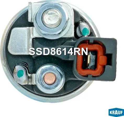 Втягивающее реле стартера Krauf. Артикул SSD8614RN