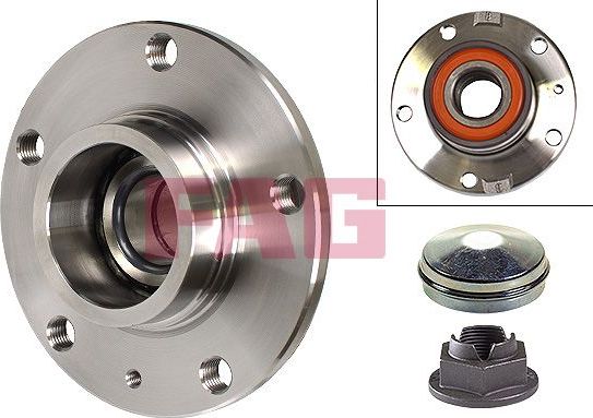 Ступица колеса с интегрированным подшипником Fag задняя для Opel Adam I 2012-2019. Артикул 713 6448 50