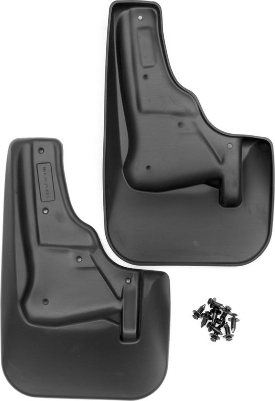 Брызговики Frosch (в пакете) передняя пара для Mitsubishi ASX 2010-2016. Артикул NLF.35.25.F13