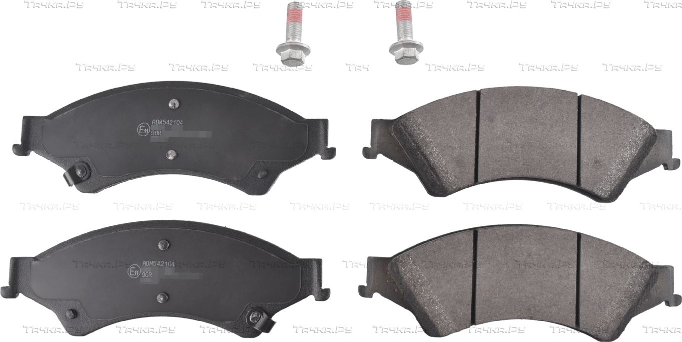 Тормозные колодки Blue Print. Артикул ADM542104