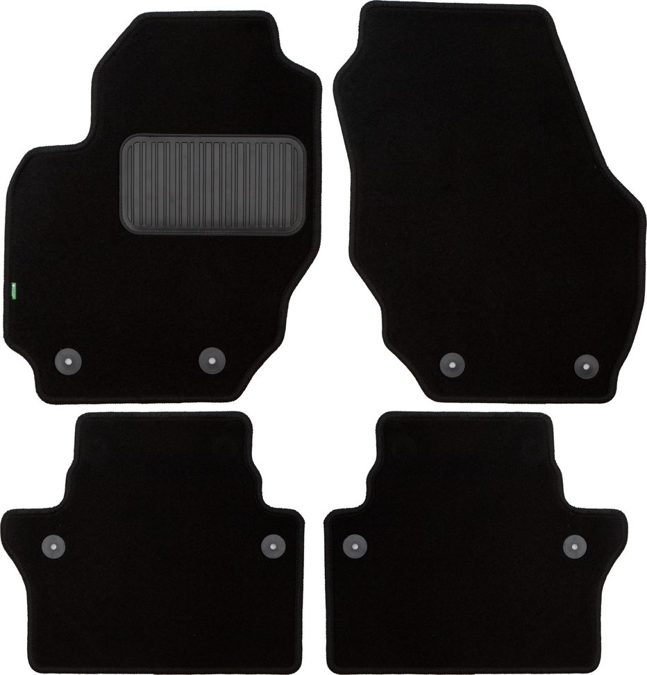 Коврики Klever Standard для салона Volvo S80 II седан АКПП 2006-2026. Артикул KLEVER02500501210kh