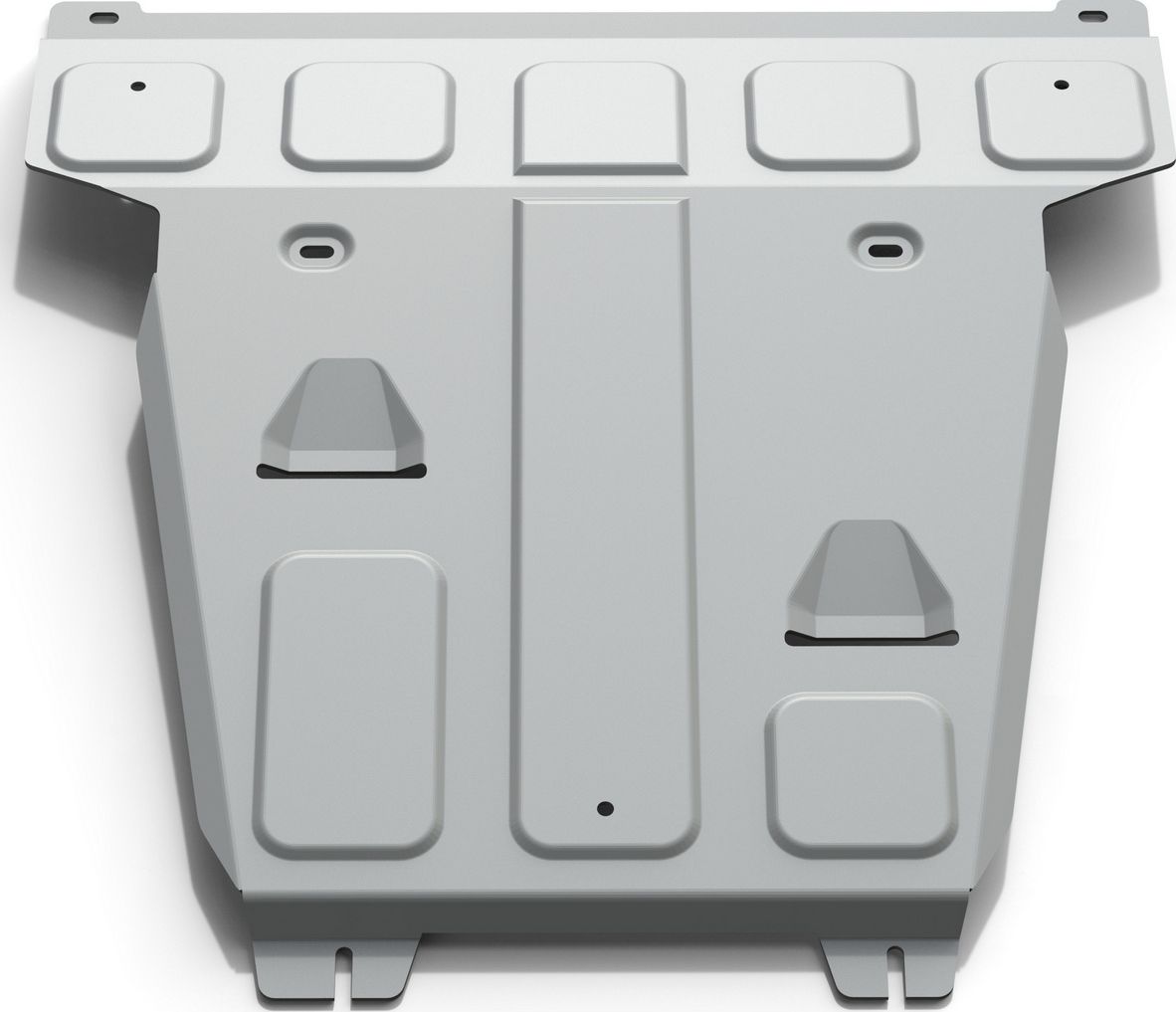 Защита алюминиевая Rival для картера Mercedes-Benz GLE W166 (вкл. Coupe) 2015-2019. Артикул 333.3930.1