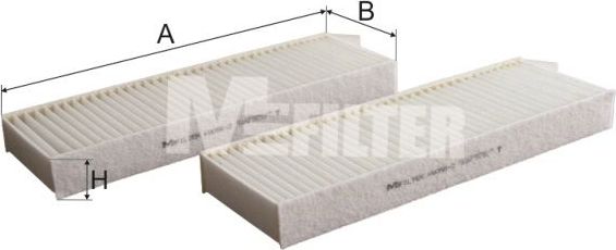 Салонный фильтр MFilter для Citroen C4 I 2006-2013. Артикул K 9056-2