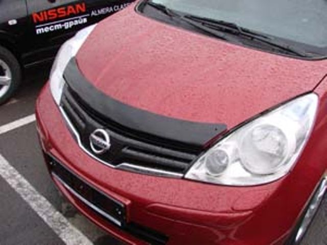 Дефлектор SIM для капота Nissan Note 2010-2013. Артикул SNINOT1012