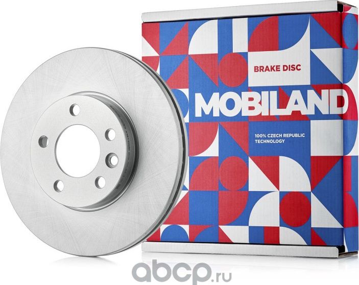 Диск тормозной передний вентилируемый D308мм VOLKSWAGEN TOUAREG (7LA, 7L6, 7L7) (Mobiland). Артикул 416110061