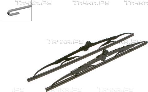 Щетки стеклоочистителя (дворники) Bosch для Honda Integra I 1986-1989. Артикул 3 397 118 565