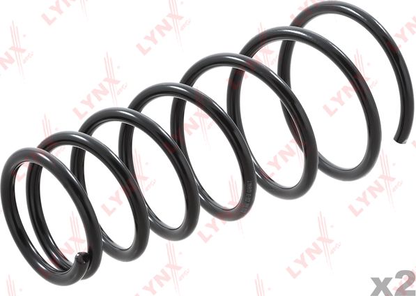 Пружина подвески LYNXauto задняя для Toyota Corolla E100 1992-1997. Артикул SC-3020