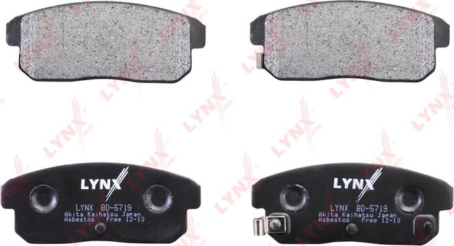 Тормозные колодки LYNXauto. Артикул BD-5719