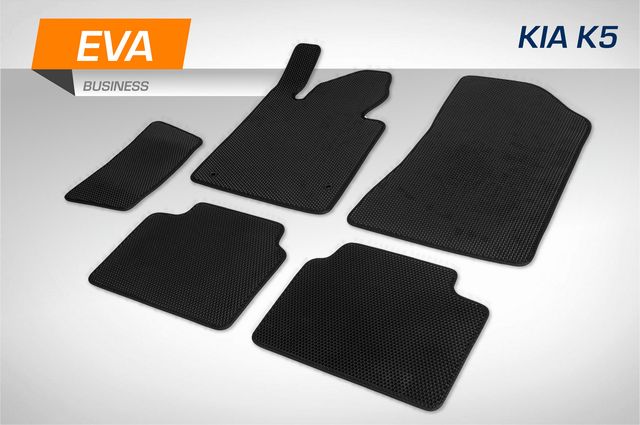 Коврики AutoFlex в салон автомобиля EVA (ЭВА, ЕВА) Business для Kia K5 седан 2020-2026. Артикул 3280501