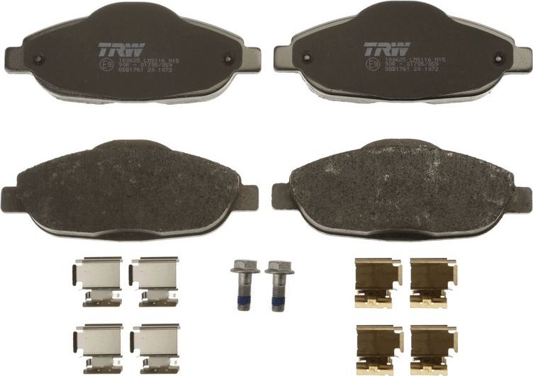 Тормозные колодки TRW COTEC. Артикул GDB1761