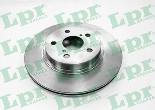 Тормозной диск LPR передний для Toyota RAV4 I (XA10) 1994-2000. Артикул T2841V