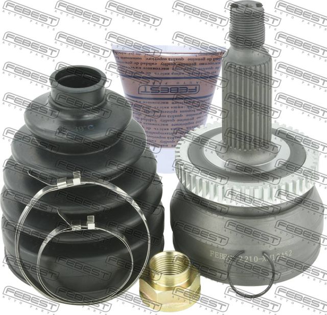 Шрус наружный (граната) Febest передний для Kia Sorento III Prime 2015-2026. Артикул 2210-XM12A52