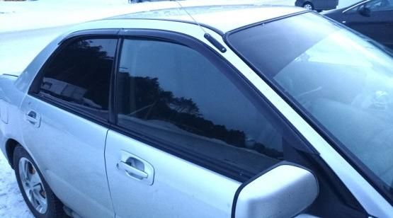 Дефлекторы Cobra Tuning для окон Subaru Impreza II седан, универсал 2002-2007. Артикул S41300