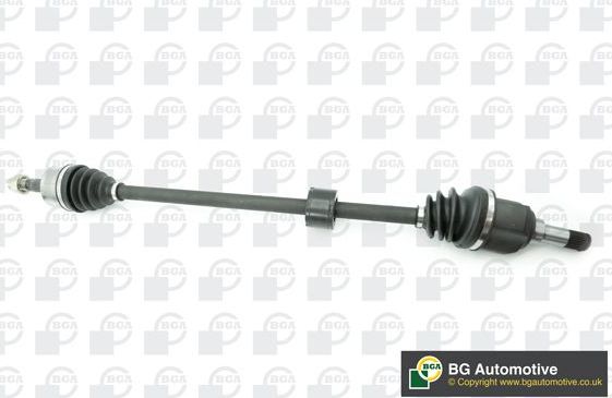 Полуось (привод в сборе, приводной вал) BGA передняя правая для Alfa Romeo MiTo I 2008-2013. Артикул DS2211R