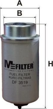Топливный фильтр MFilter для LTI TX I 2002-2002. Артикул DF 3519