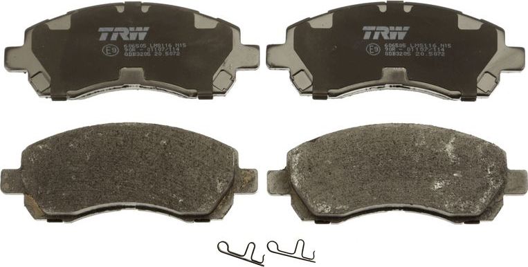 Тормозные колодки TRW COTEC. Артикул GDB3205