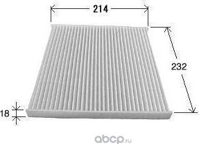 AC-103E ФИЛЬТР САЛОНАRX300,ACU2#,MCU2#,MHU2#,JZS175 00-,GS300,IS200 (VIC). Артикул AC103E