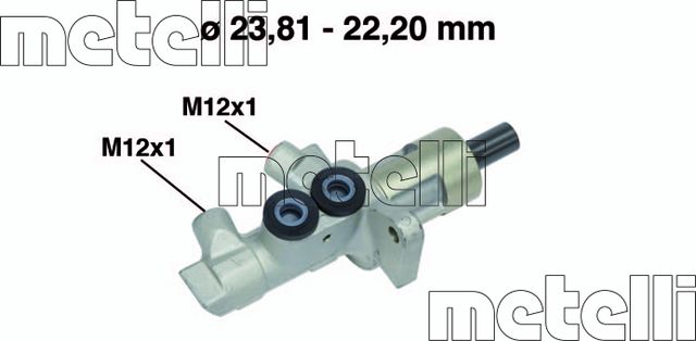 Тормозной цилиндр главный Metelli для BMW 3 V (E90/E91/E92/E93) 2005-2013. Артикул 05-0548