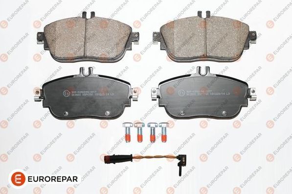 Тормозные колодки Eurorepar. Артикул 1639375180